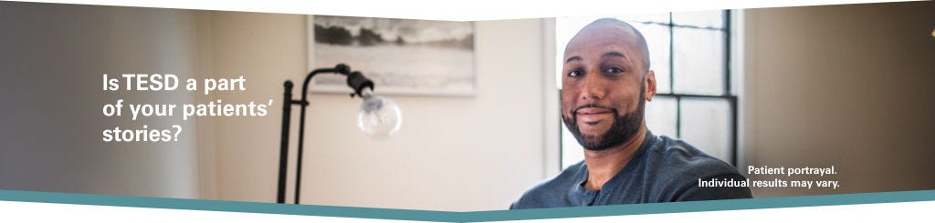  Is TESD a part of your patients' stories?